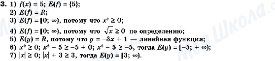 ГДЗ Алгебра 10 клас сторінка 3