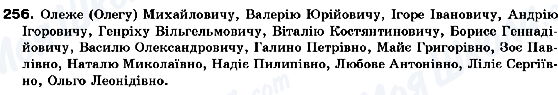 ГДЗ Українська мова 10 клас сторінка 256