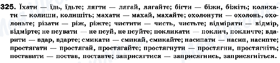 ГДЗ Українська мова 10 клас сторінка 325