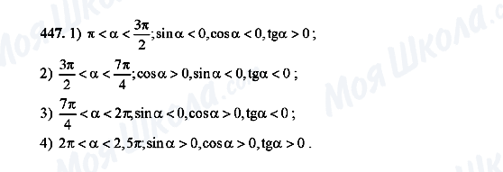 ГДЗ Алгебра 10 клас сторінка 447