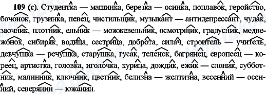 ГДЗ Русский язык 10 класс страница 109(с)
