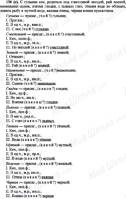 ГДЗ Російська мова 10 клас сторінка 156(с)