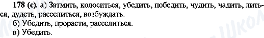 ГДЗ Російська мова 10 клас сторінка 178(с)