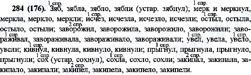 ГДЗ Русский язык 10 класс страница 284(176)