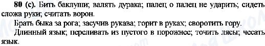 ГДЗ Російська мова 10 клас сторінка 80(с)