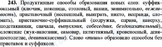 ГДЗ Русский язык 9 класс страница 243