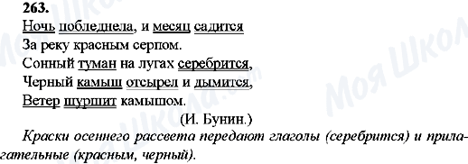 ГДЗ Російська мова 9 клас сторінка 263