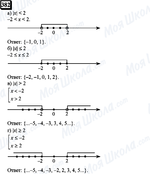 ГДЗ Математика 6 клас сторінка 382