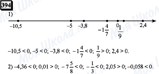ГДЗ Математика 6 клас сторінка 394