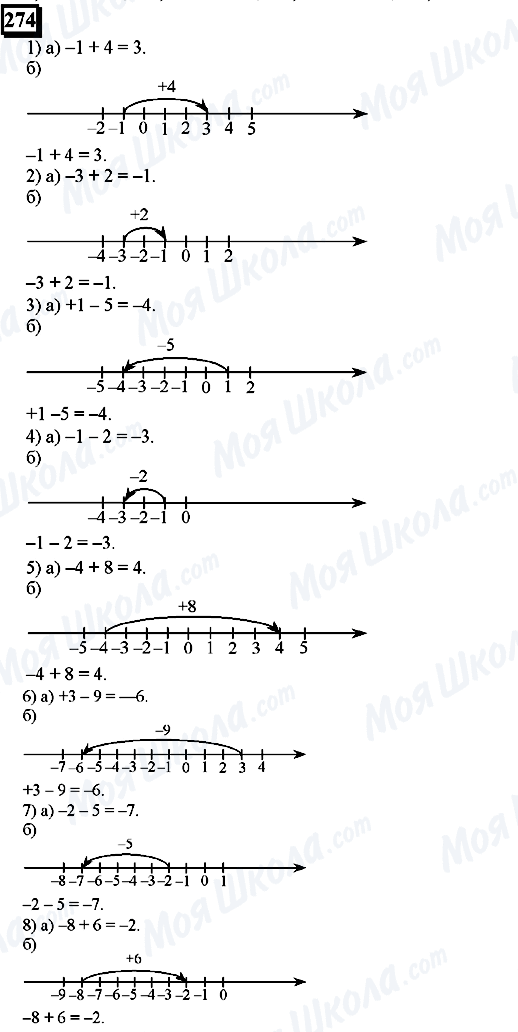 ГДЗ Математика 6 класс страница 274