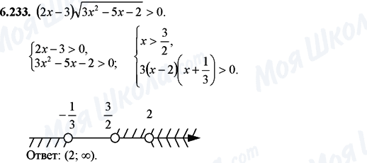 ГДЗ Математика 11 класс страница 6.233