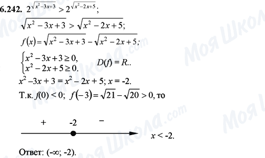 ГДЗ Математика 11 класс страница 6.242