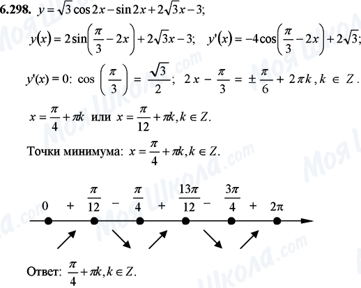 ГДЗ Математика 11 клас сторінка 6.298