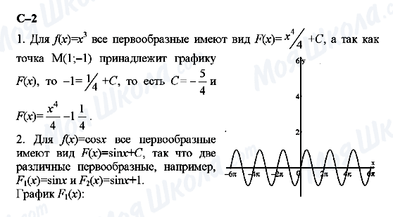 ГДЗ Алгебра 11 клас сторінка с-2