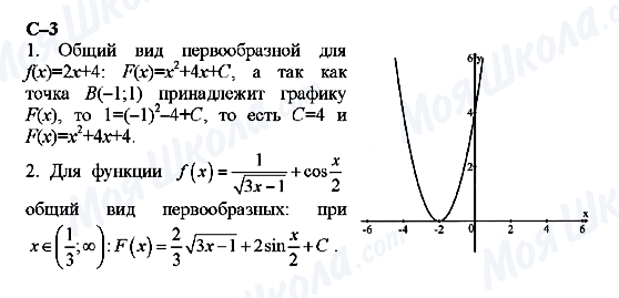 ГДЗ Алгебра 11 клас сторінка с-3