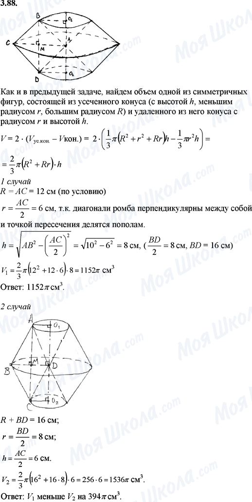 ГДЗ Математика 11 клас сторінка 3.88