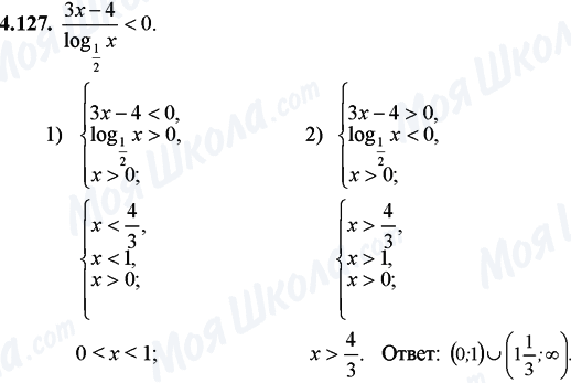 ГДЗ Математика 11 класс страница 4.127