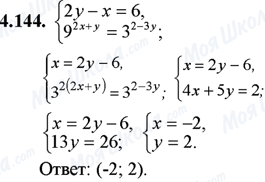 ГДЗ Математика 11 класс страница 4.144