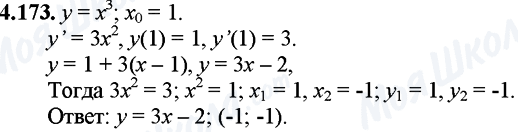 ГДЗ Математика 11 класс страница 4.173
