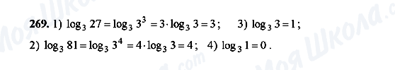 ГДЗ Алгебра 10 класс страница 269