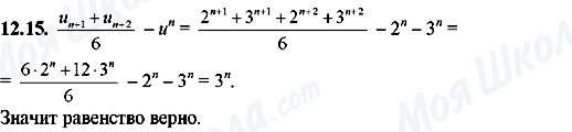 ГДЗ Алгебра 8 клас сторінка 12.15
