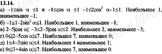 ГДЗ Алгебра 8 клас сторінка 13.14