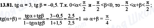 ГДЗ Алгебра 8 класс страница 13.81
