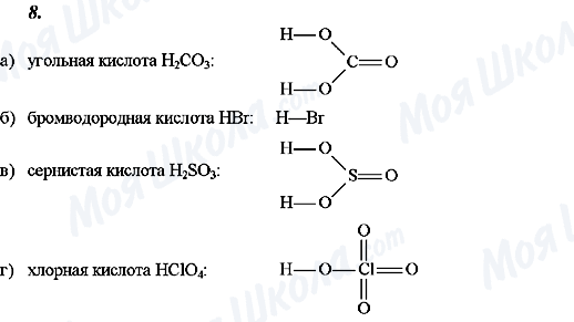 ГДЗ Хімія 8 клас сторінка 8