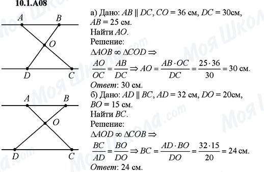 ГДЗ Алгебра 9 класс страница 10.1.A08