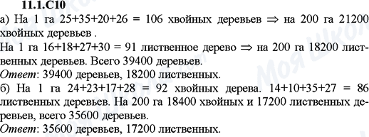 ГДЗ Алгебра 9 клас сторінка 11.1C10