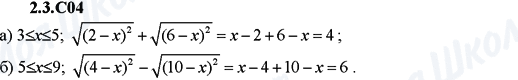 ГДЗ Алгебра 9 клас сторінка 2.3.C04