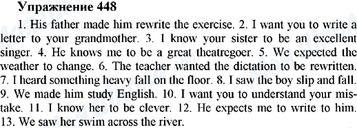 ГДЗ Англійська мова 5 клас сторінка 448