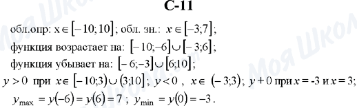 ГДЗ Алгебра 10 клас сторінка C-11