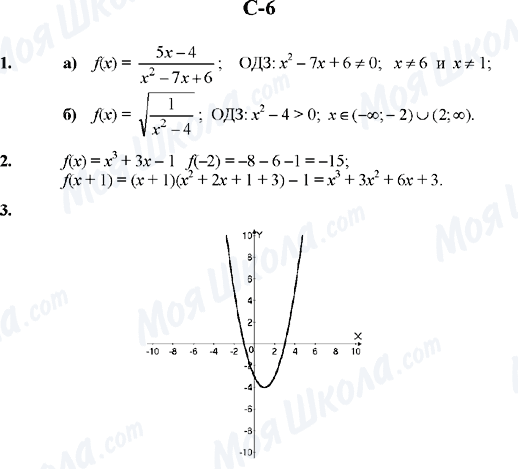ГДЗ Алгебра 10 класс страница C-6