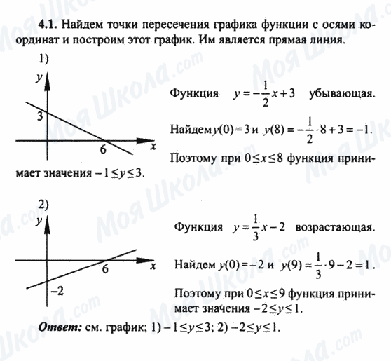 ГДЗ Алгебра 9 класс страница 4.1