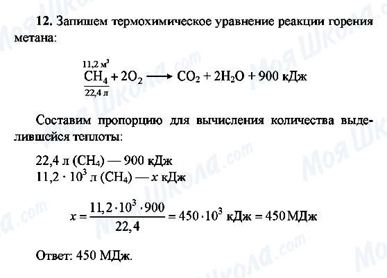 ГДЗ Хімія 10 клас сторінка 12