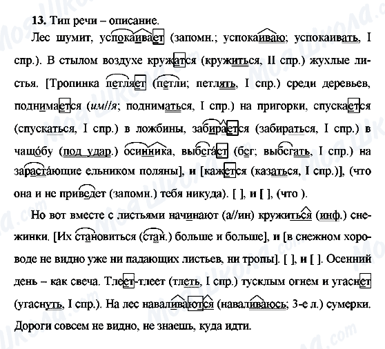 ГДЗ Російська мова 9 клас сторінка 13