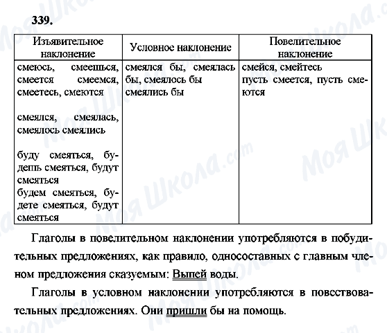 ГДЗ Російська мова 9 клас сторінка 339