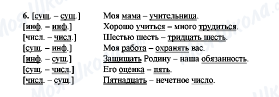 ГДЗ Російська мова 9 клас сторінка 6