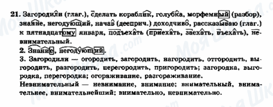 ГДЗ Російська мова 9 клас сторінка 21