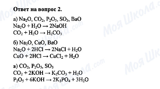 ГДЗ Хімія 8 клас сторінка 2