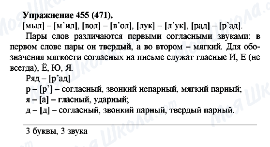 ГДЗ Російська мова 5 клас сторінка 355(471)