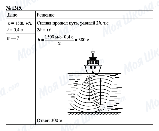 ГДЗ Физика 9 класс страница 1319