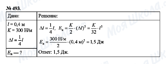 ГДЗ Физика 7 класс страница 493