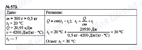 ГДЗ Физика 8 класс страница 573