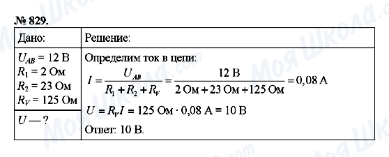 ГДЗ Физика 8 класс страница 829