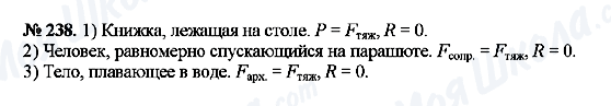 ГДЗ Фізика 7 клас сторінка 238