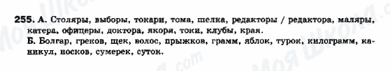 ГДЗ Російська мова 10 клас сторінка 255