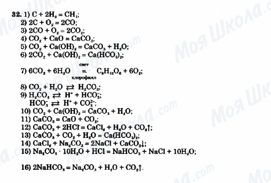 ГДЗ Хімія 9 клас сторінка 32