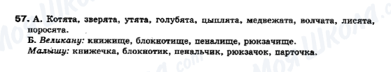 ГДЗ Російська мова 10 клас сторінка 57